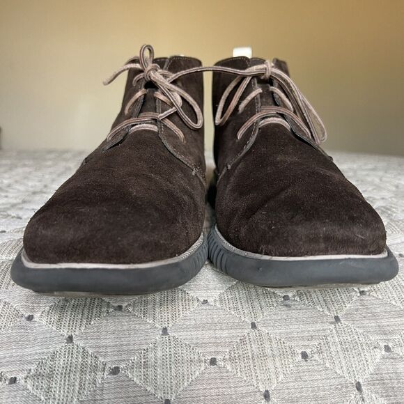 Cole Haan Zerogrand C28112 Dark Brown Suede Lace Up Casual Chukka Boot Men’s 13 - Picture 10 of 16